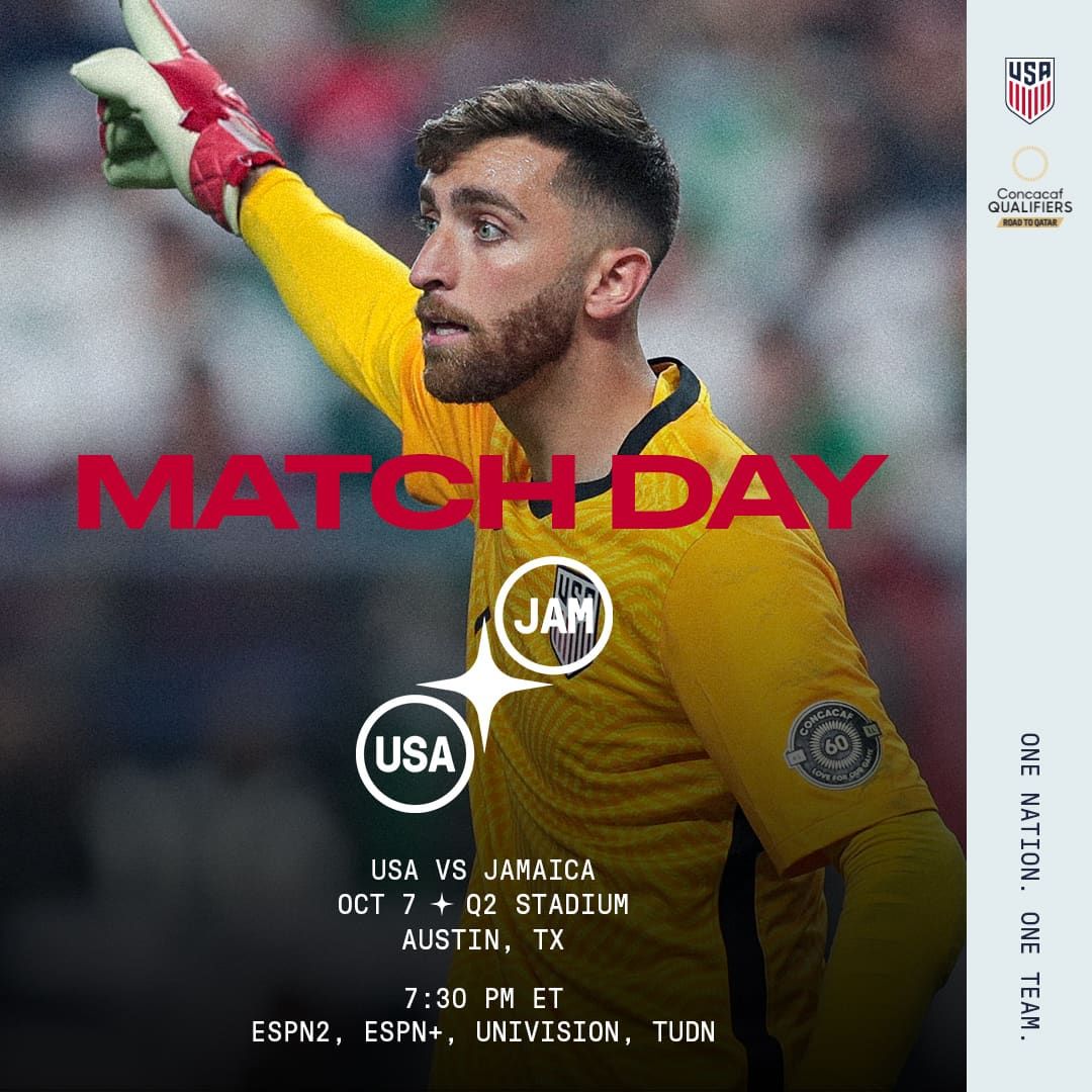 PREVIEW: USMNT Picks Up World Cup Qualifying Campaign vs. Jamaica in Austin Texas