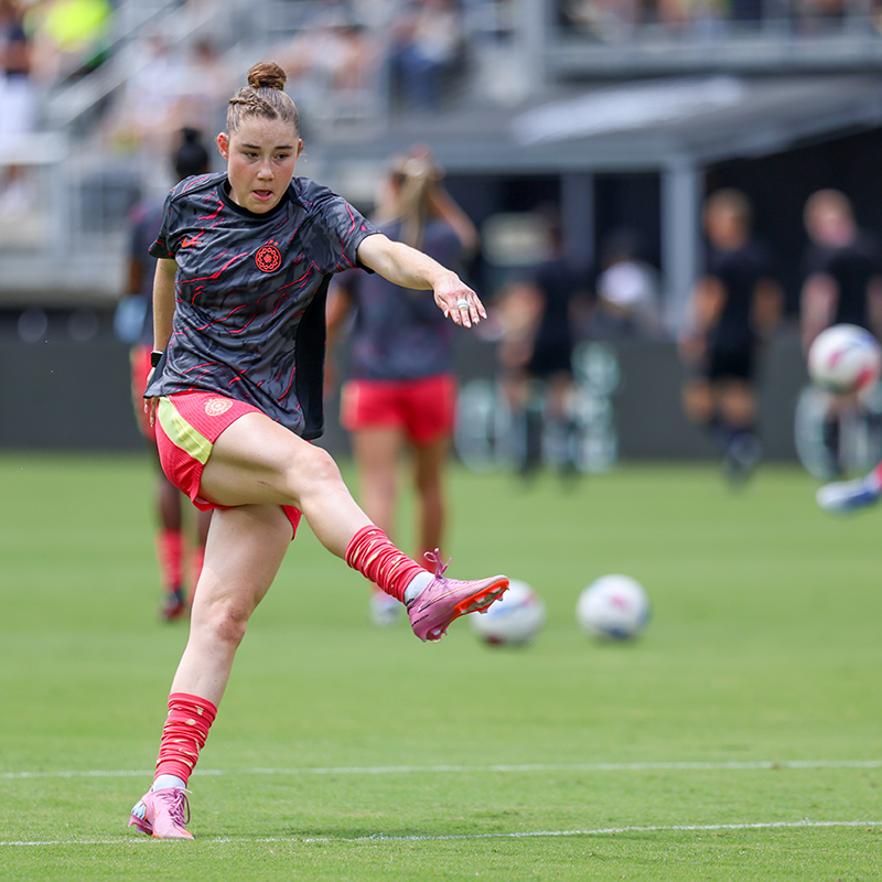USWNT Spotlight: Olivia Moultrie Ties NWSL Record for Most Goals Scored as Teenager