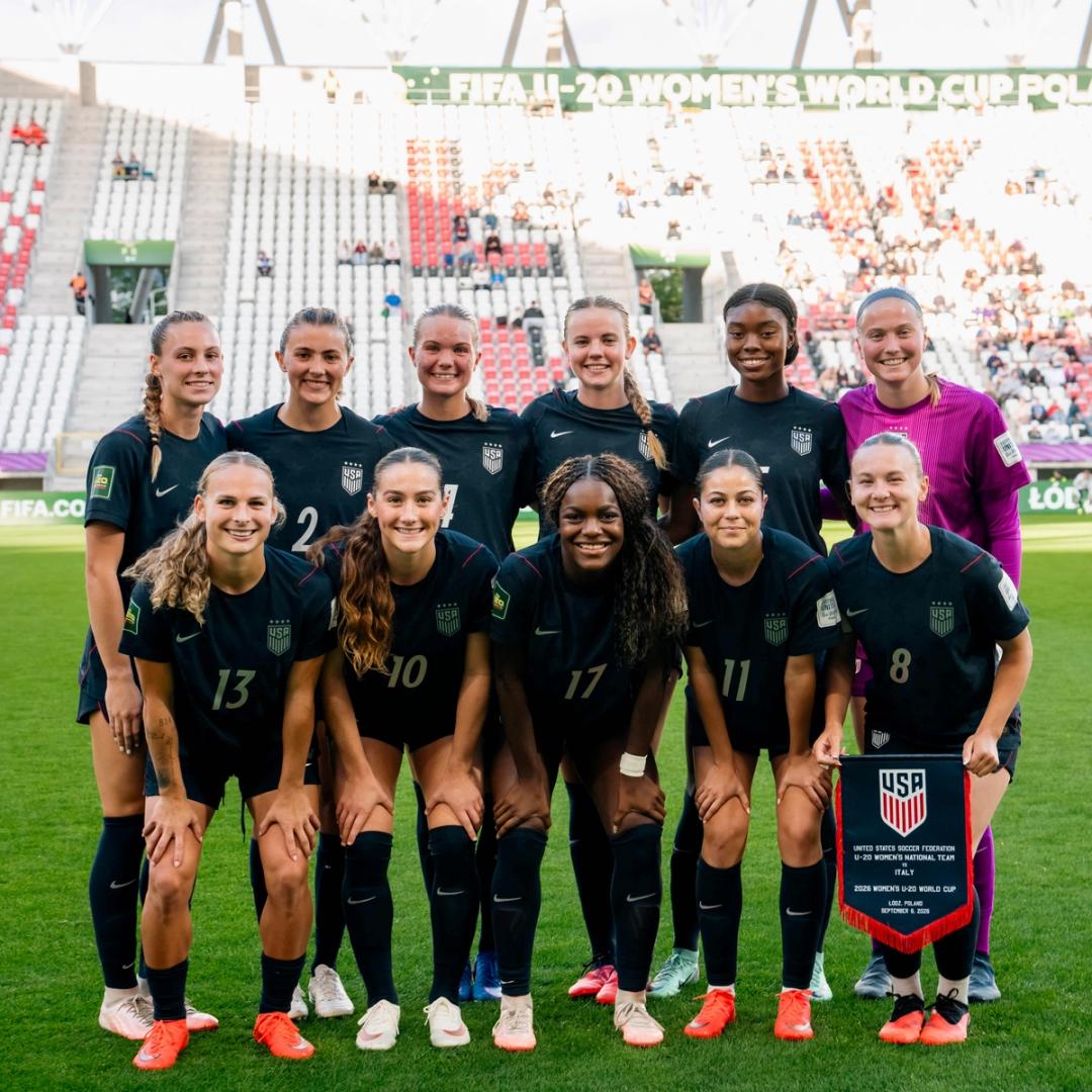 U.S. Under-20 Women's National Team Opens 2026 FIFA U-20 Women's World Cup with 2-1 Loss to Italy in Lodz, Poland
