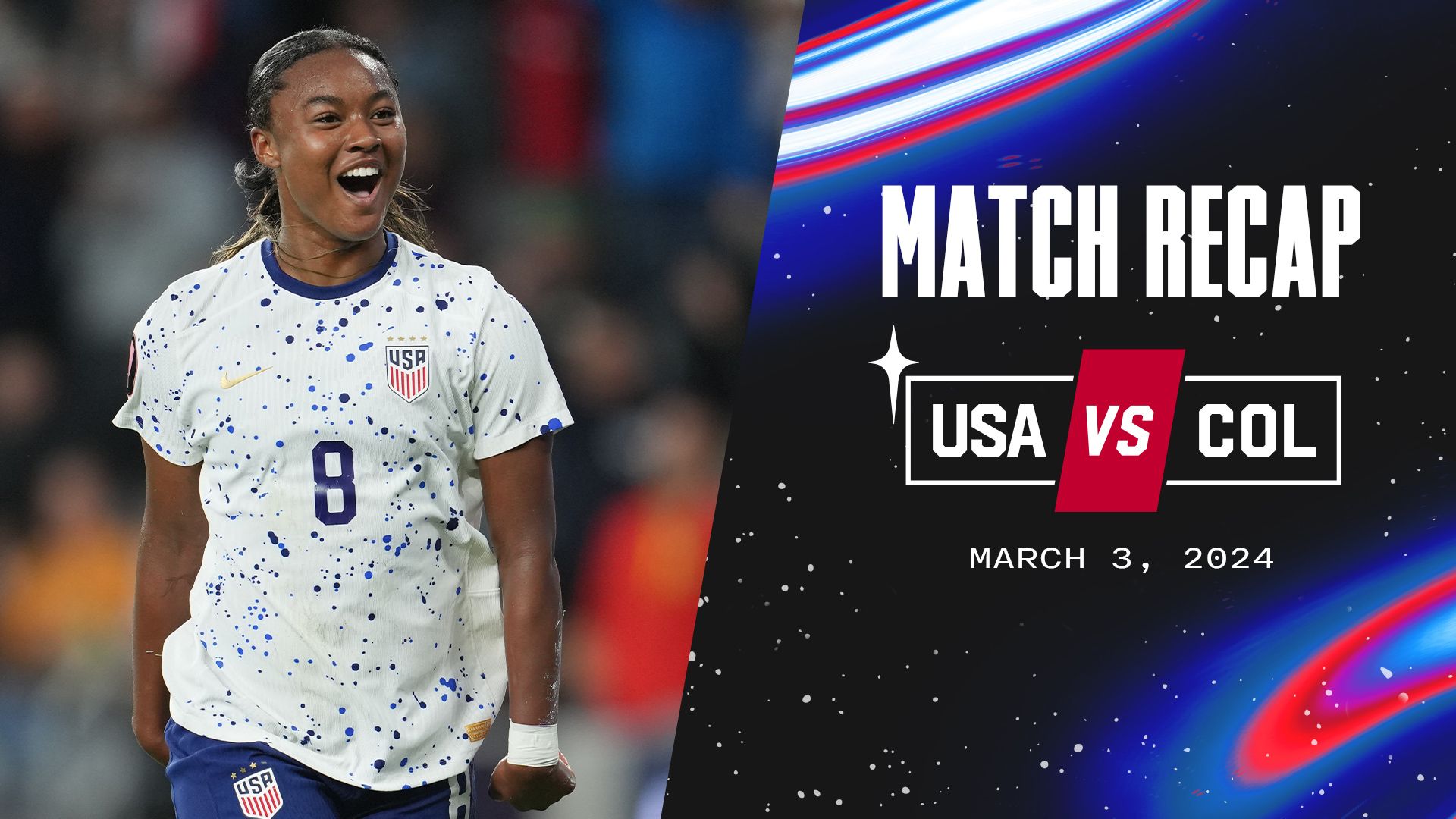 USWNT vs. Colombia: Match Recap | 2024 Concacaf W Gold Cup | U.S.