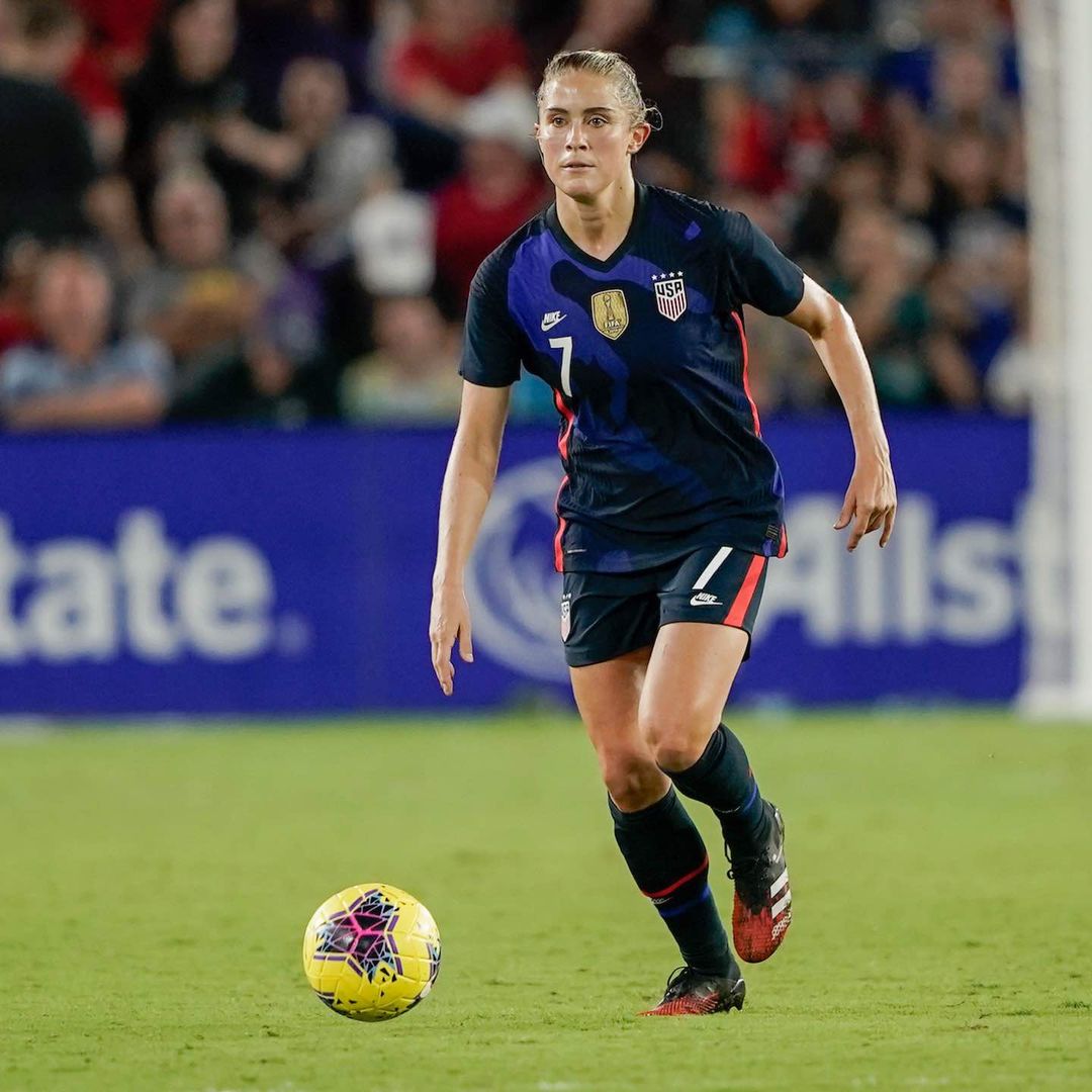 USWNT REWIND Dahlkemper Debuts Lavelle and Press Score in Victories