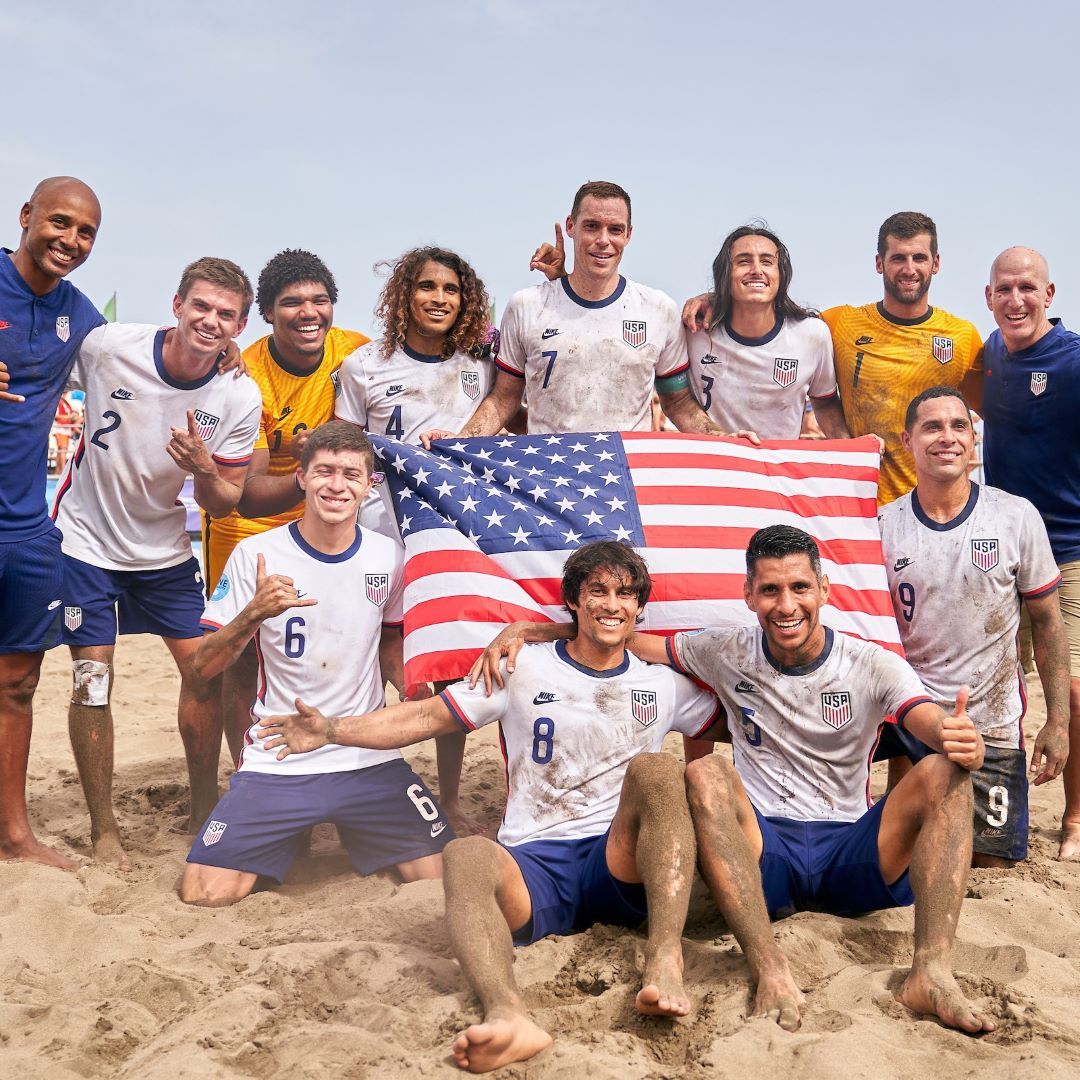 U.S. Men’s Beach Soccer National Take Second Place At Mundialito 2022 After 2-0 Win Over Japan