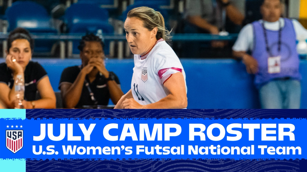 U.S. Women's Futsal National Team Head Coach Diego Burato Selects 18-Player Roster for July Training Camp