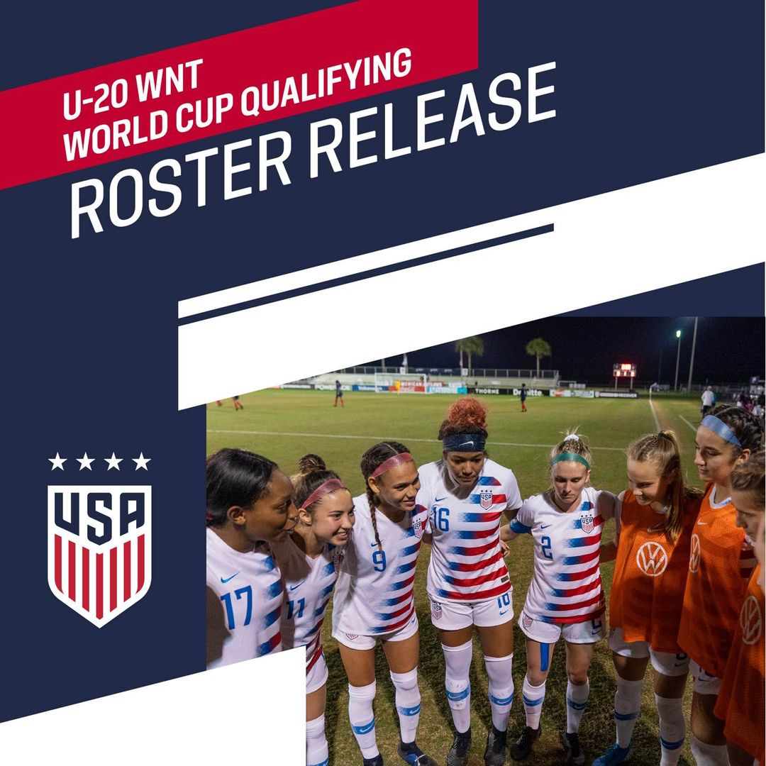 Harvey Names USA Roster for 2020 Concacaf Womens u20 Championship in Dominican Republic