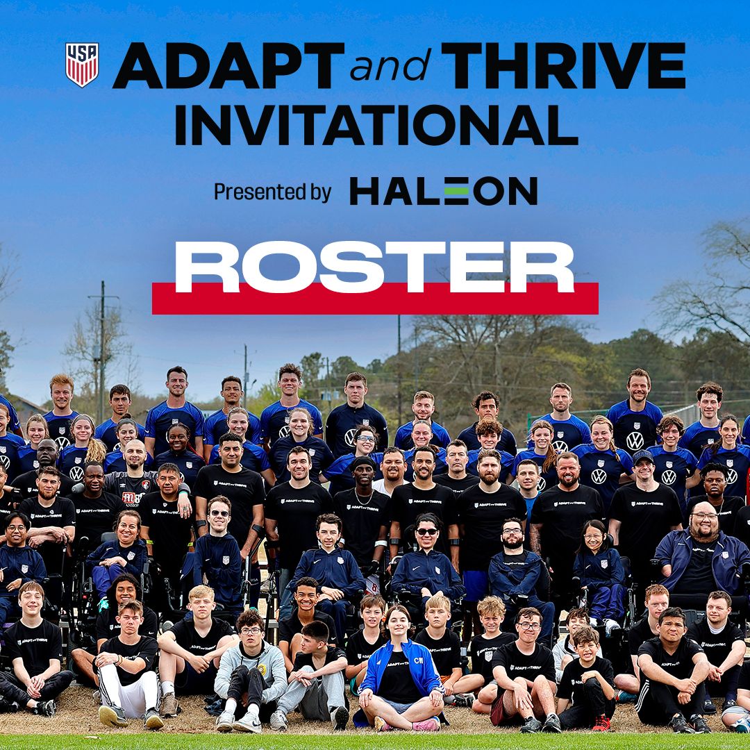 Four U.S. Soccer Disability National Teams to Take Part in Fourth Annual ADAPTandTHRIVE Invitational, Presented by Haleon, From March 19-23 in Fayetteville, Georgia