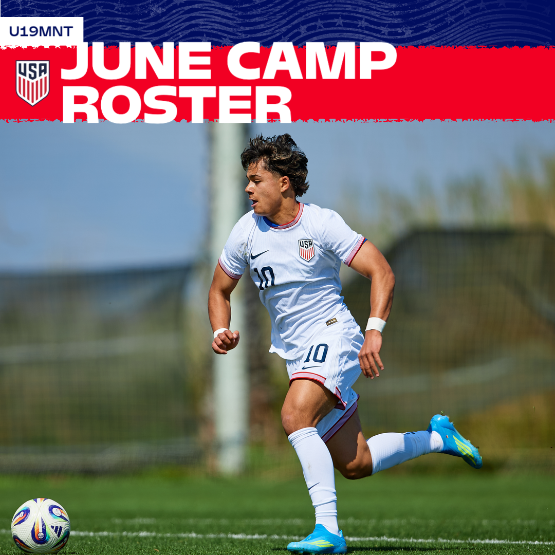 Gonzalo Segares Names 24-Player U.S. U-19 Men's National Team Roster for June Training Camp in Atlanta