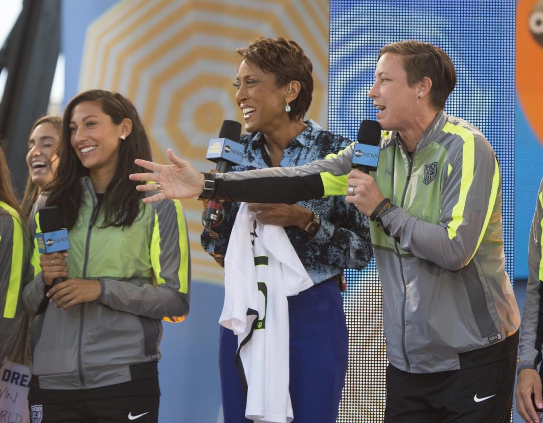 Christen Press, Abby Wambach