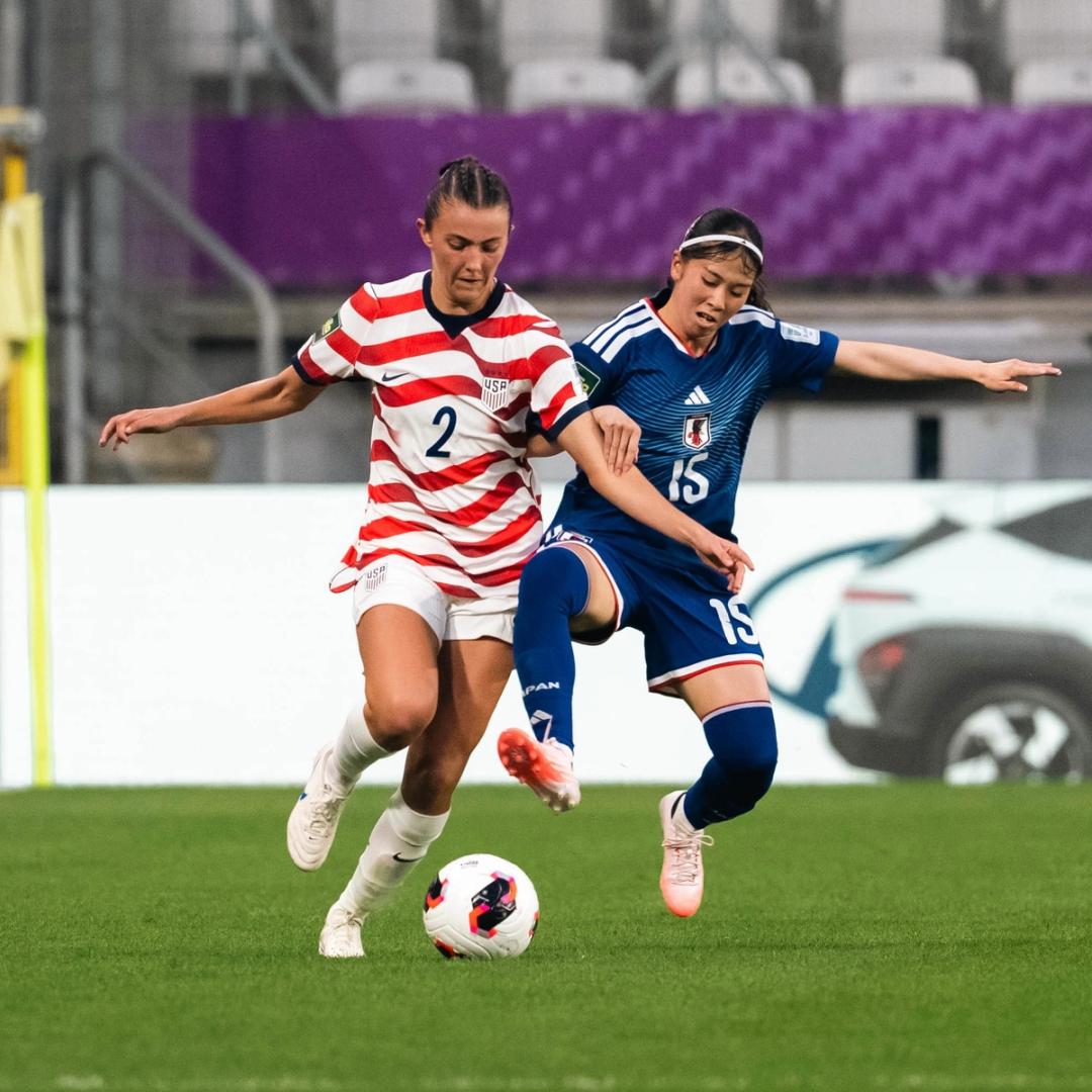 U.S. Under-20 Women's National Team Draws Japan 2-2 at 2026 FIFA U-20 Women's World Cup as Ainsley McCammon and Alex Buck Score