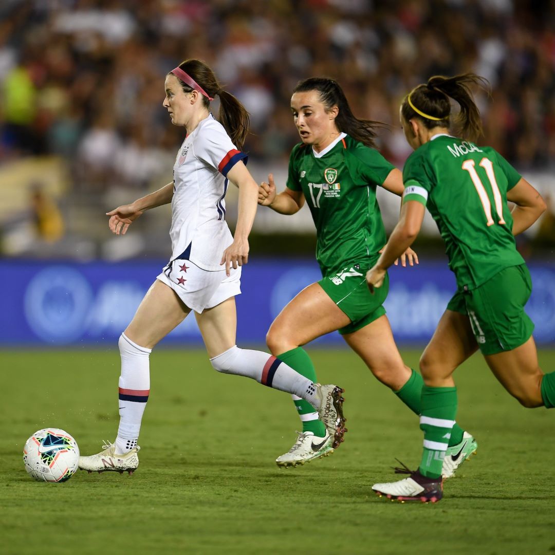 Intl Friendly presented by Truly USWNT vs Rep of Ireland Match History Preview Five Things to Know