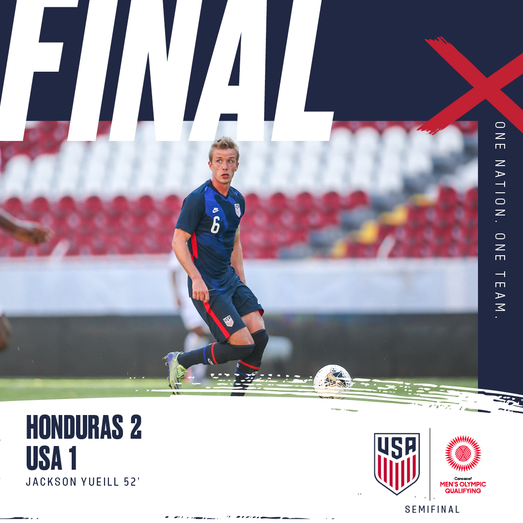 U-23 USMNT's Olympic Bid Falls Short With Loss to Honduras