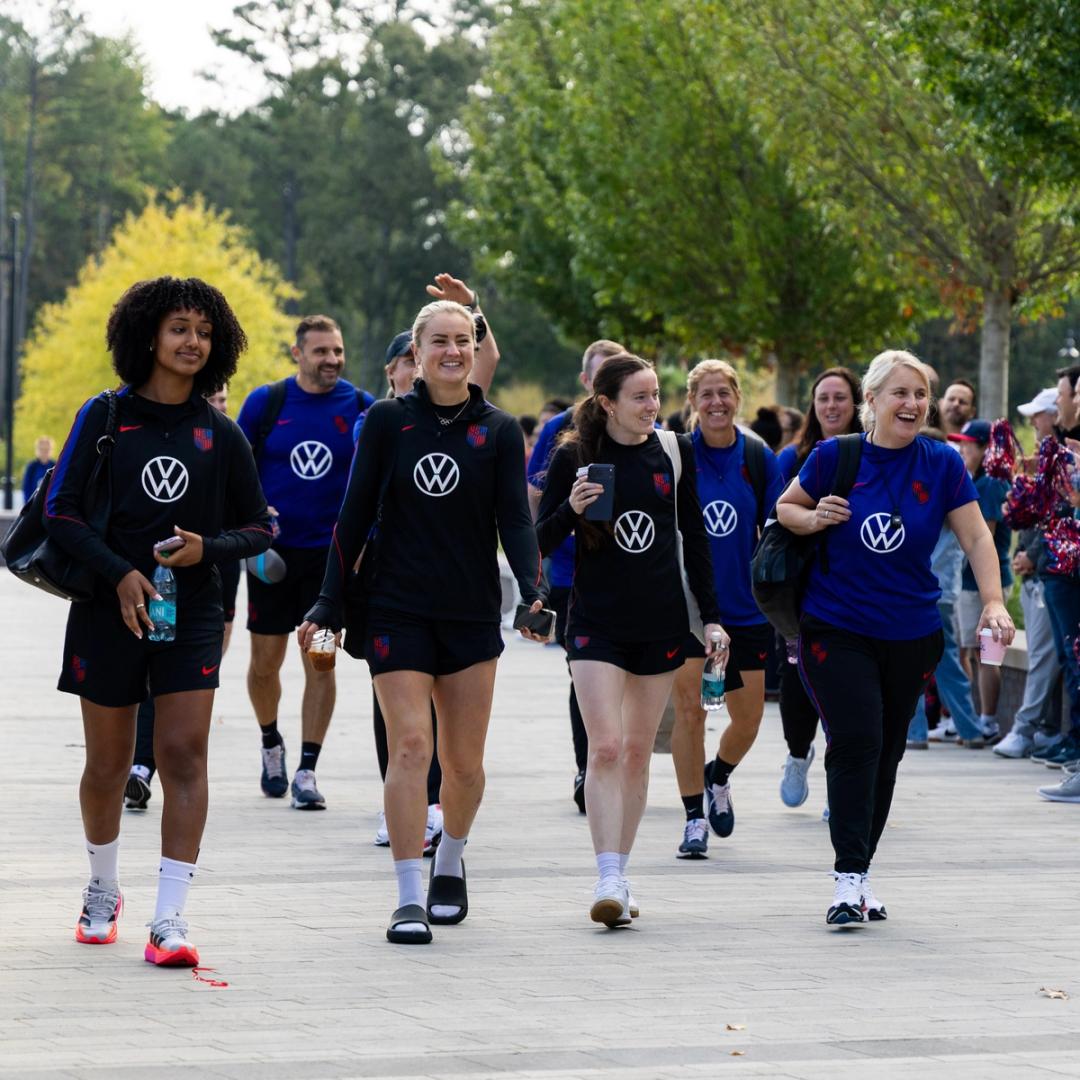USWNT Soaks in First Camp at U.S. Soccer National Training Center