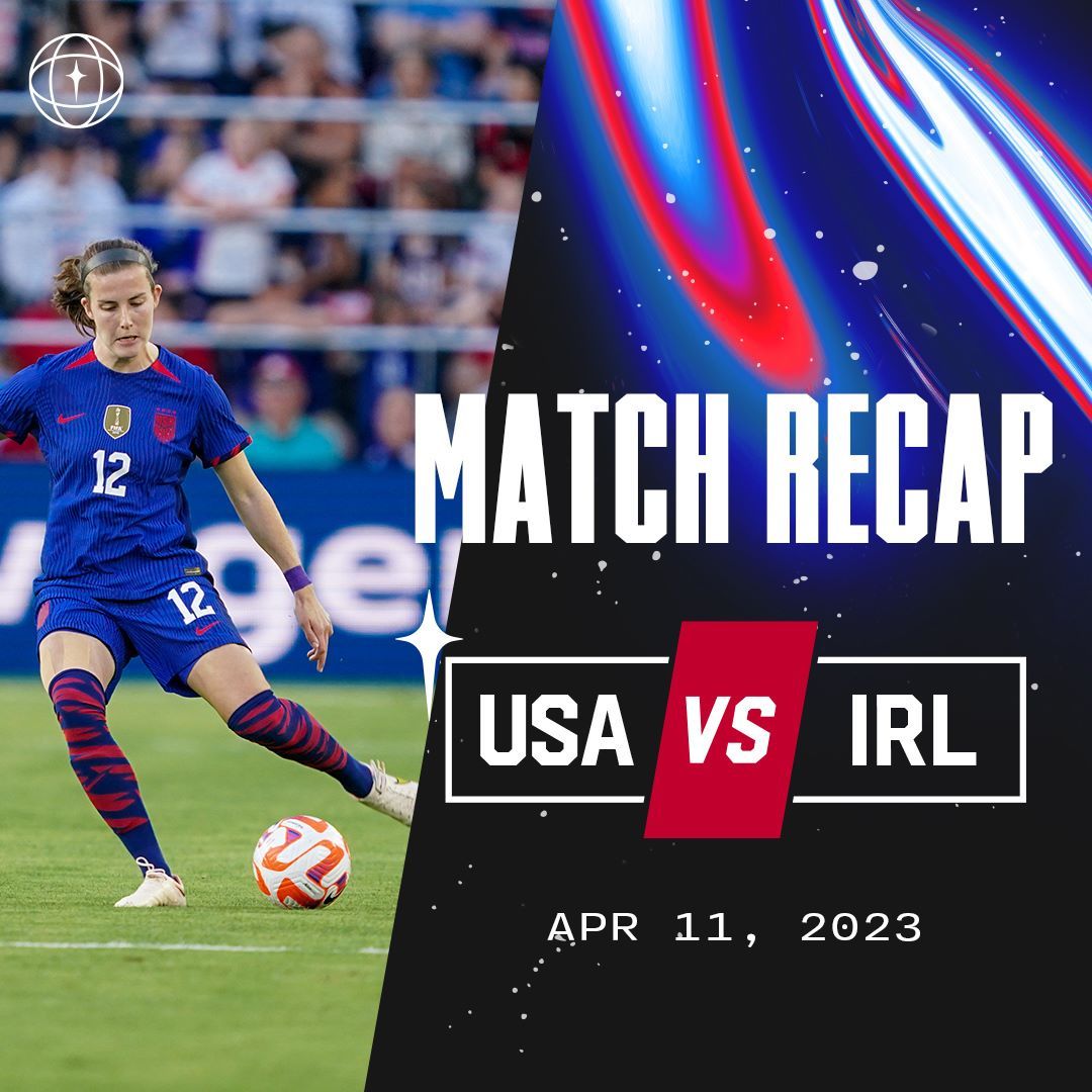 U.S. Women’s National Team Defeats Republic Of Ireland 1-0 In St. Louis As Defender Alana Cook Scores Her First International Goal