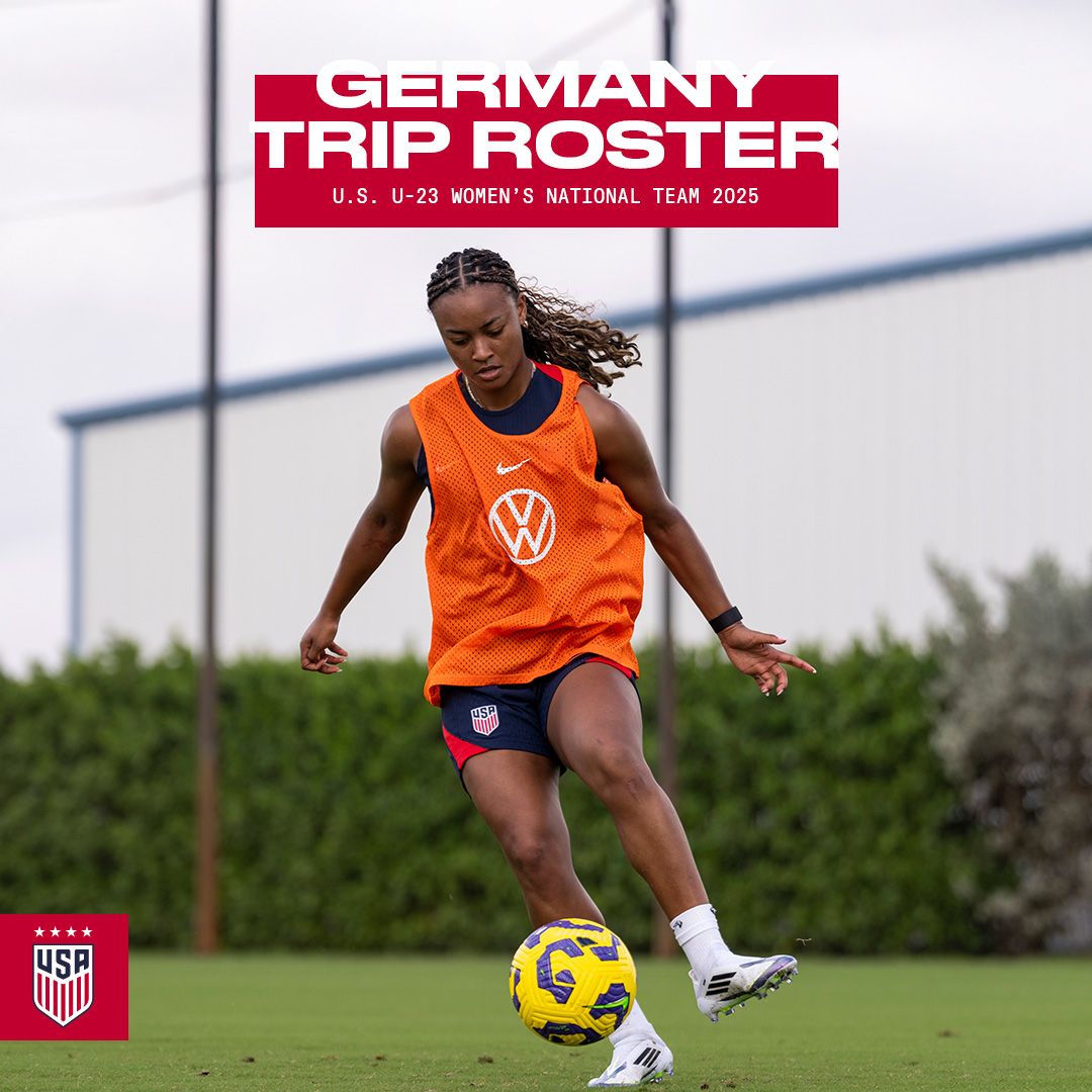 20 Players Named for U.S. Under-23 Women’s National Team Trip to Germany for Two Matches against the Hosts