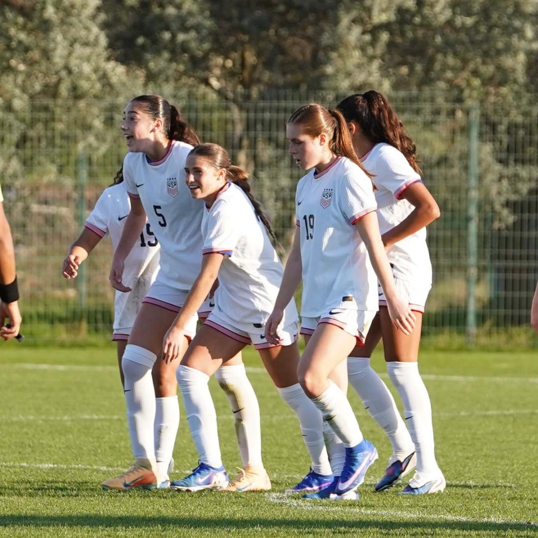 U.S. Under-16 Girls’ National Team Defeats Denmark, 4-0, in Second Match of UEFA Development Tournament in Türkiye