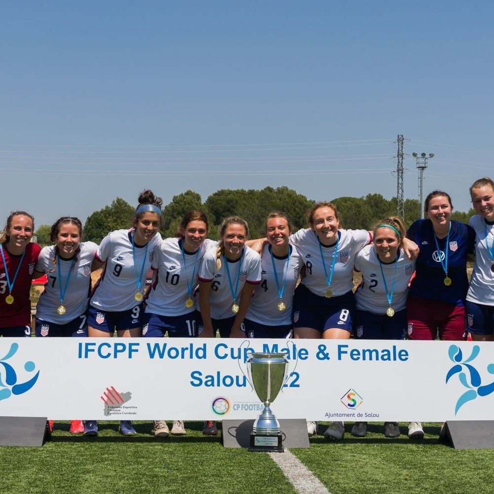 US Womens Para National Team 4 Australia 2 2022 IFCPF World Cup
