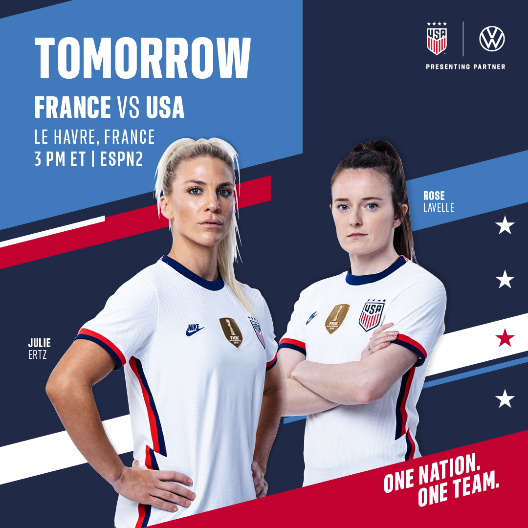PREVIEW: USWNT Faces France in Familiar Venue