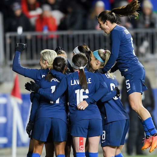 US Womens National Team to Honor Young Female Athletes They Have Inspired with Names on Their Jersey
