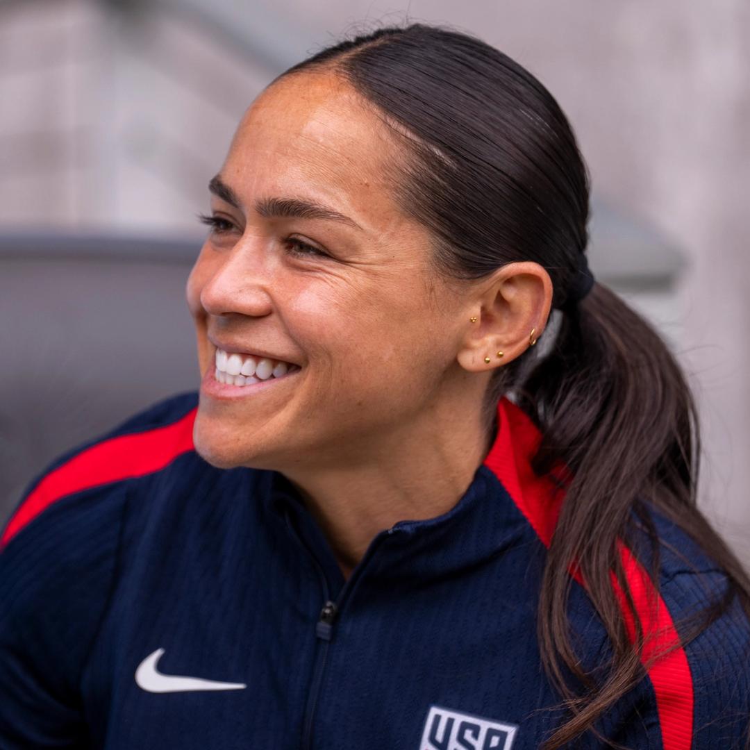 'I'm Here Now': Lo'eau LaBonta Reflects on First USWNT Camp, Being a Leader to Younger Players