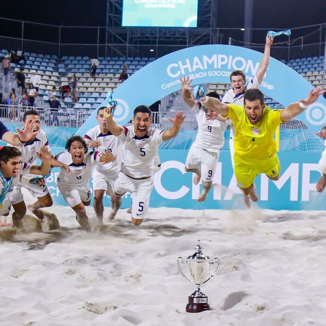 US Beach Soccer Mens National Team Wins 2023 Concacaf Beach Soccer Championship