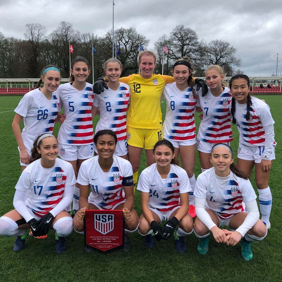 U16 USGNT Caps UEFA Development With 5 0 Defeat of Denmark