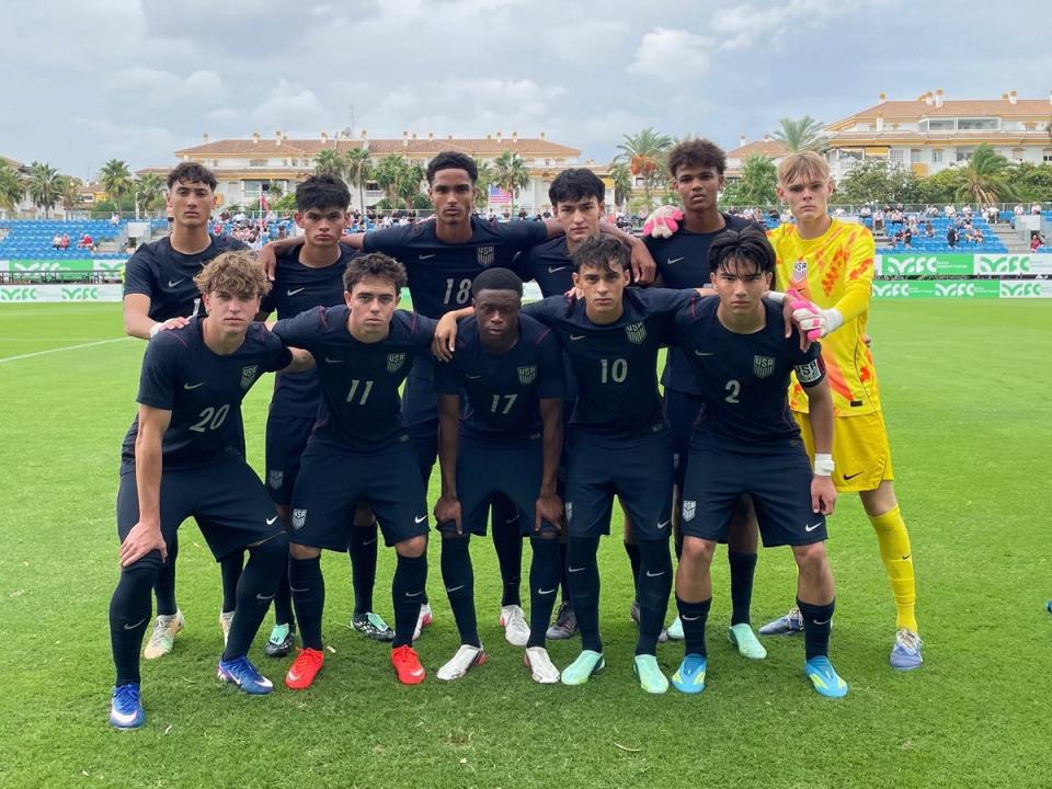 U.S. Under-17 Men's National Team Splits Four Matches in Spain