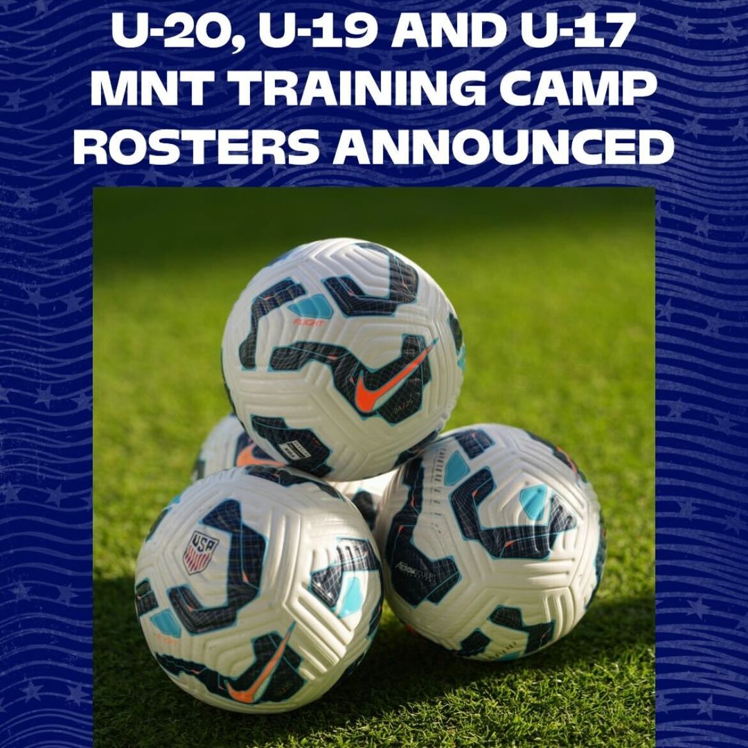 Rosters Named for U-20, U-19 and U-17 Men’s National Team Training Camps in Spain During October FIFA Window