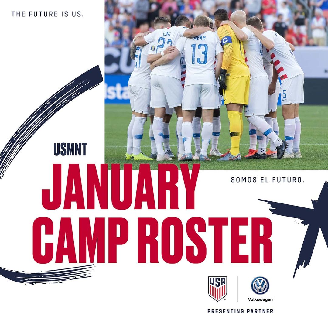 Berhalter Calls 25 Players for Annual January Camp at Start of Important Year for USMNT