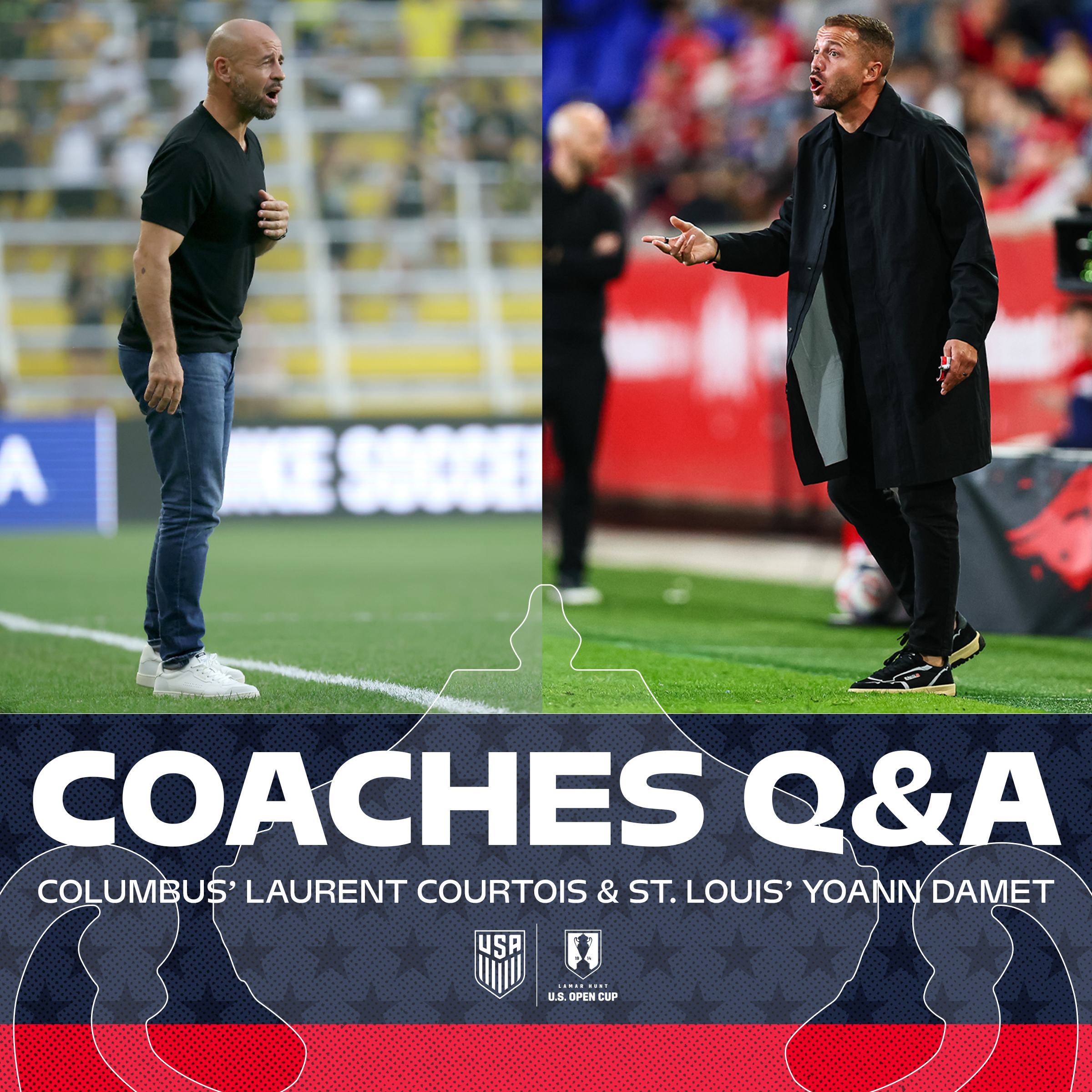 Coaches Q&A: Columbus’ Laurent Courtois, St. Louis’ Yoann Damet Preview U.S. Open Cup Final