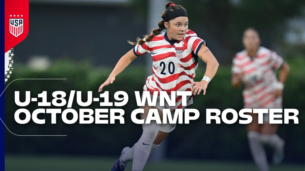 A Combination U.S. Under-18/Under-19 WNT Will Hold Training Camp in Florida