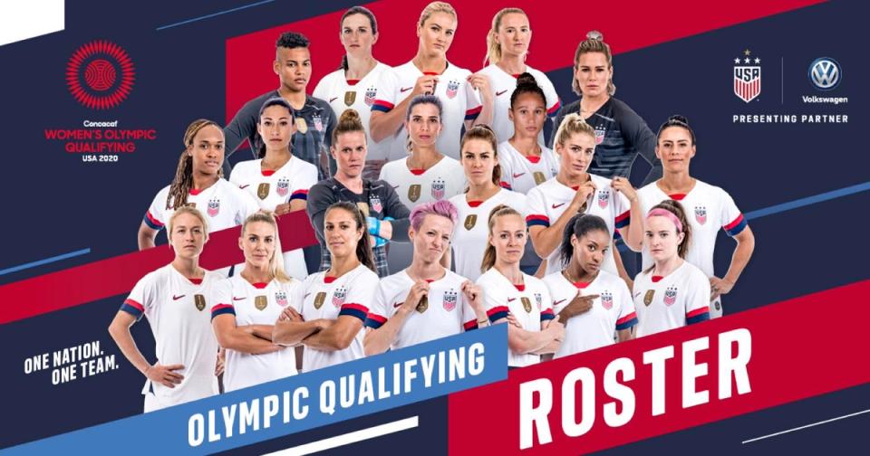USWNT Olympic Qualifying Roster Announcement