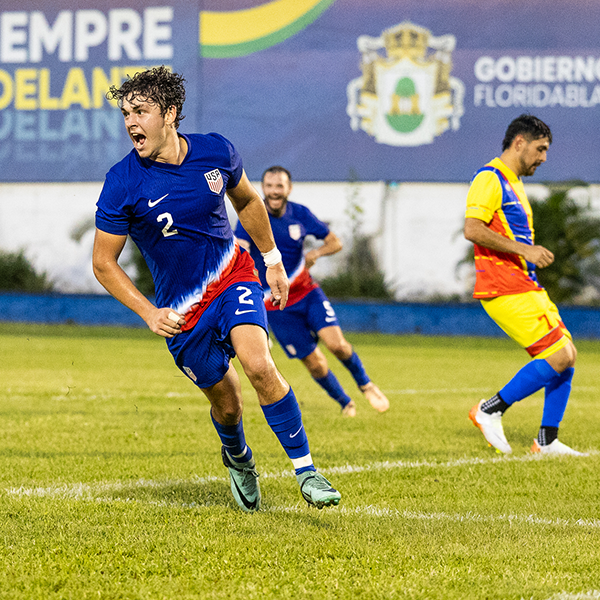 U.S. Men’s CP MNT Defeats Colombia 2-1 in First International Match of 2025