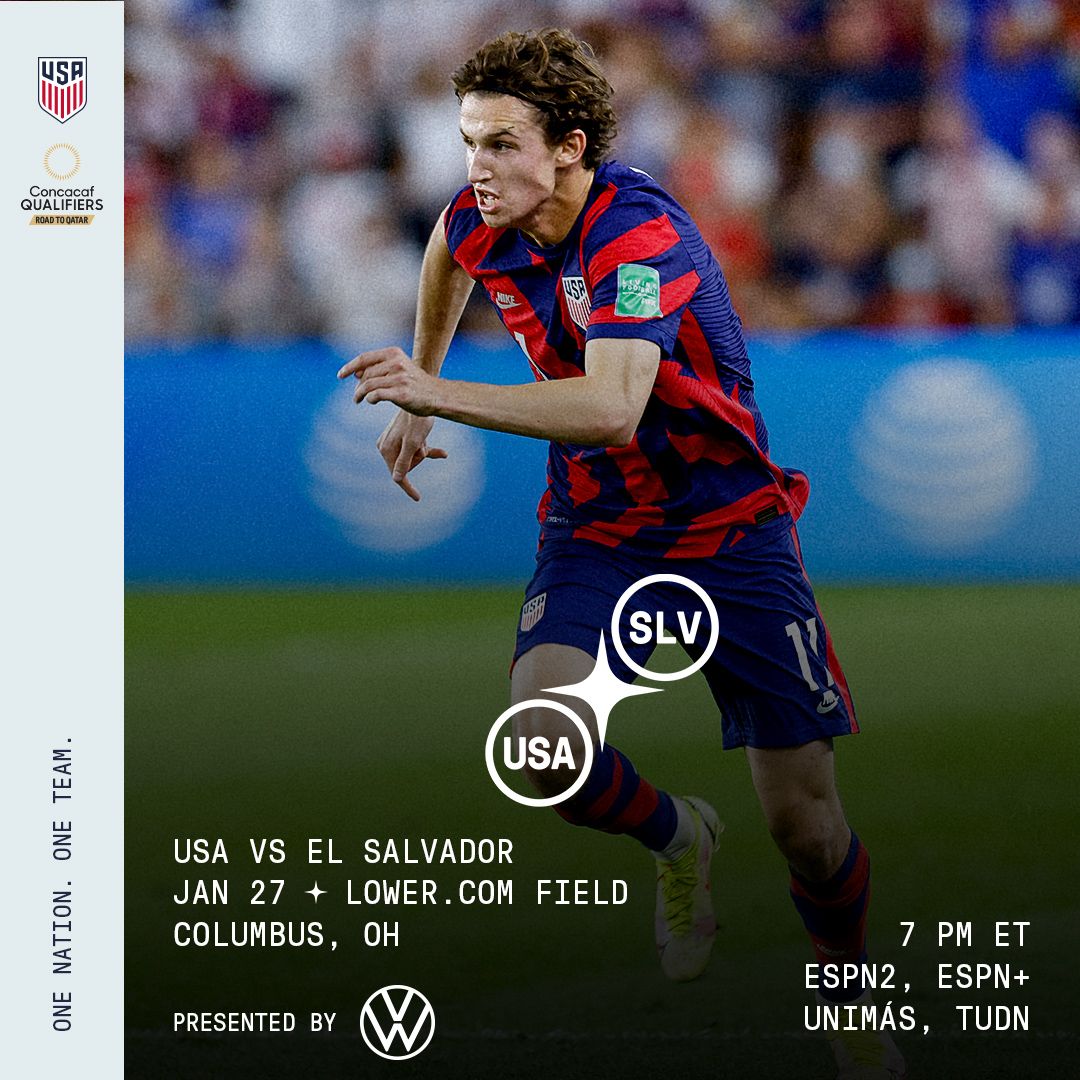 USMNT Returns To World Cup Qualifying With Winter Showdown Against El Salvador In Columbus, Ohio