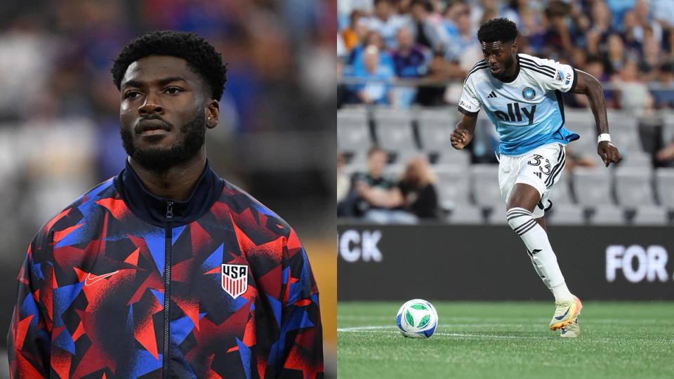 Patrick Agyemang 2025 MLS All-Star from Charlotte FC