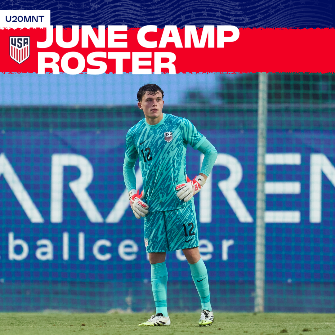 Rob Valentino Names 20-Player U.S. U-20 Men's National Team Roster for June Training Camp in Bulgaria