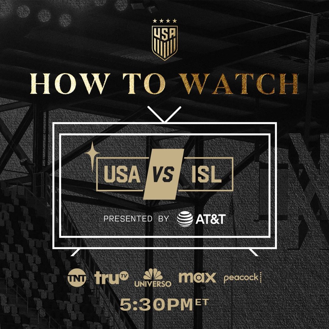 How to Watch and Stream: USWNT vs. Iceland