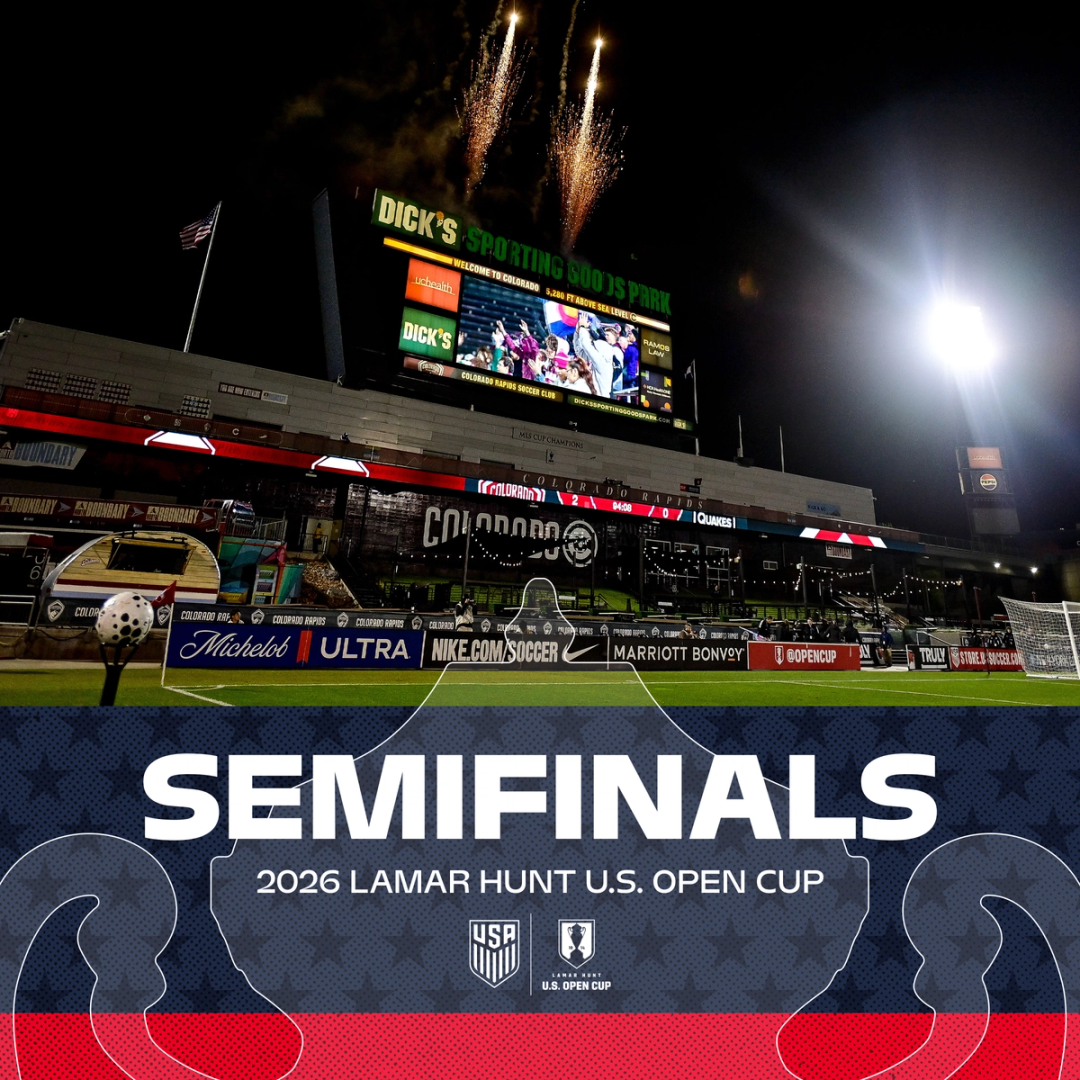 Schedule Set For 2026 Lamar Hunt U.S. Open Cup Semifinals