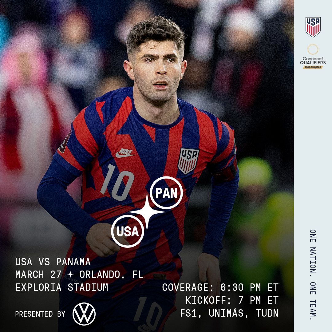 2022 Concacaf World Cup Qualifying USA vs Panama Preview TV Channels Start Time Standings