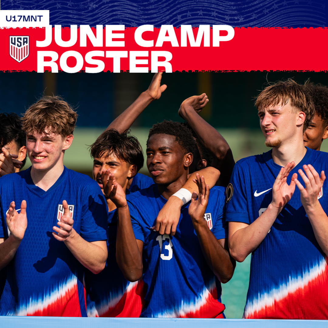 Alex Aldaz Calls 20 Players for U.S. Under-17 Men's National Team Training Camp in Brazil