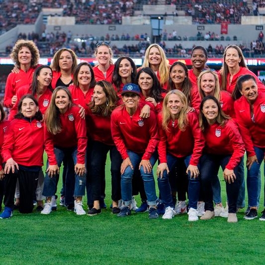 BTC USWNT 99ers Honored in Los Angeles