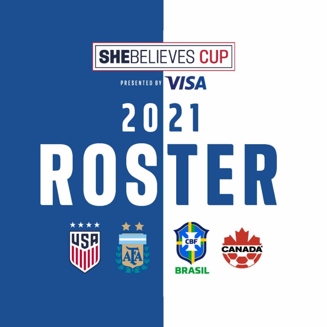 Andonovski Names Final 23-Player Roster for 2021 SheBelieves Cup, Presented by Visa