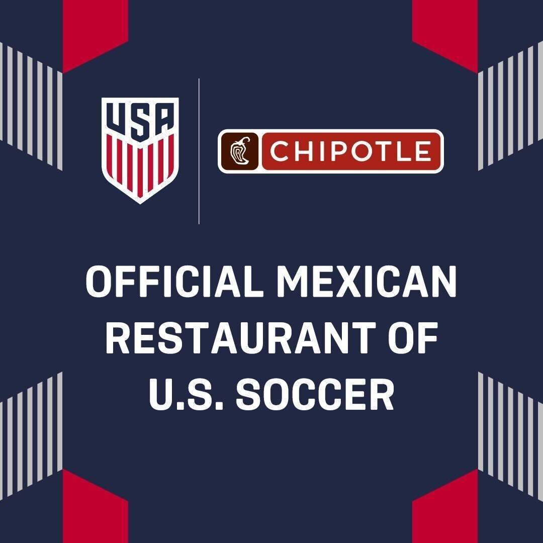 US Soccer Federation And Chipotle Sign MultiYear Partnership Extension