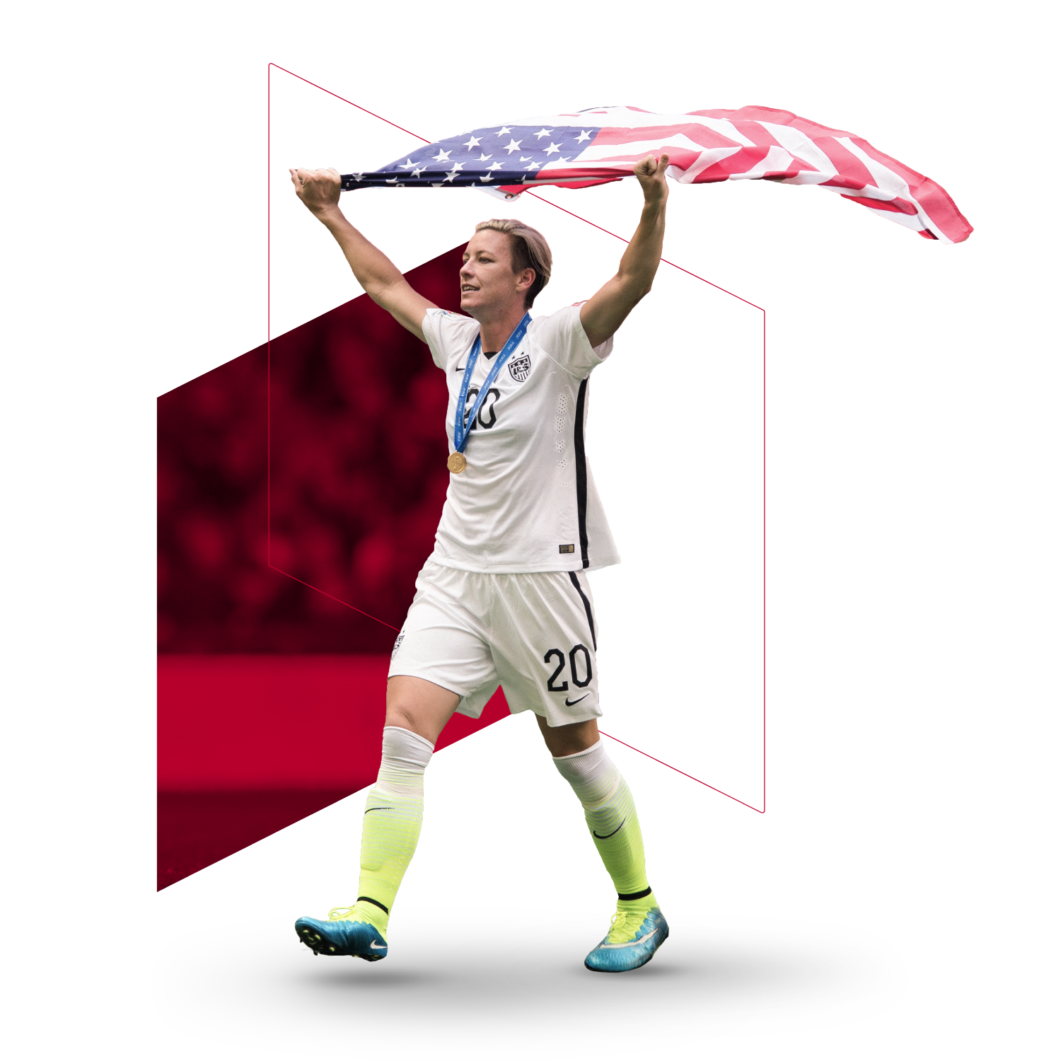 Photo of the soccer player