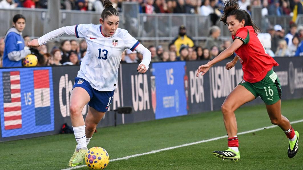 USWNT's Olivia Moultrie