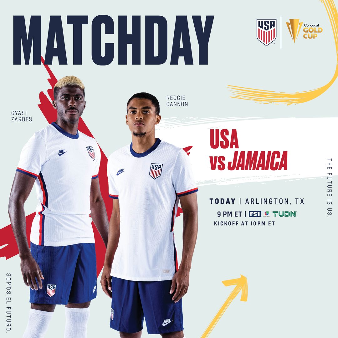 2021 Concacaf Gold Cup USA vs Jamaica - Preview, Schedule, TV Channels, Start Time