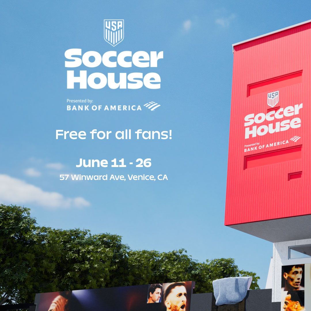 U.S. Soccer House Presented by Bank of America to Take Over Venice Beach as the Epicenter of American Fandom During FIFA Men’s World Cup 2026