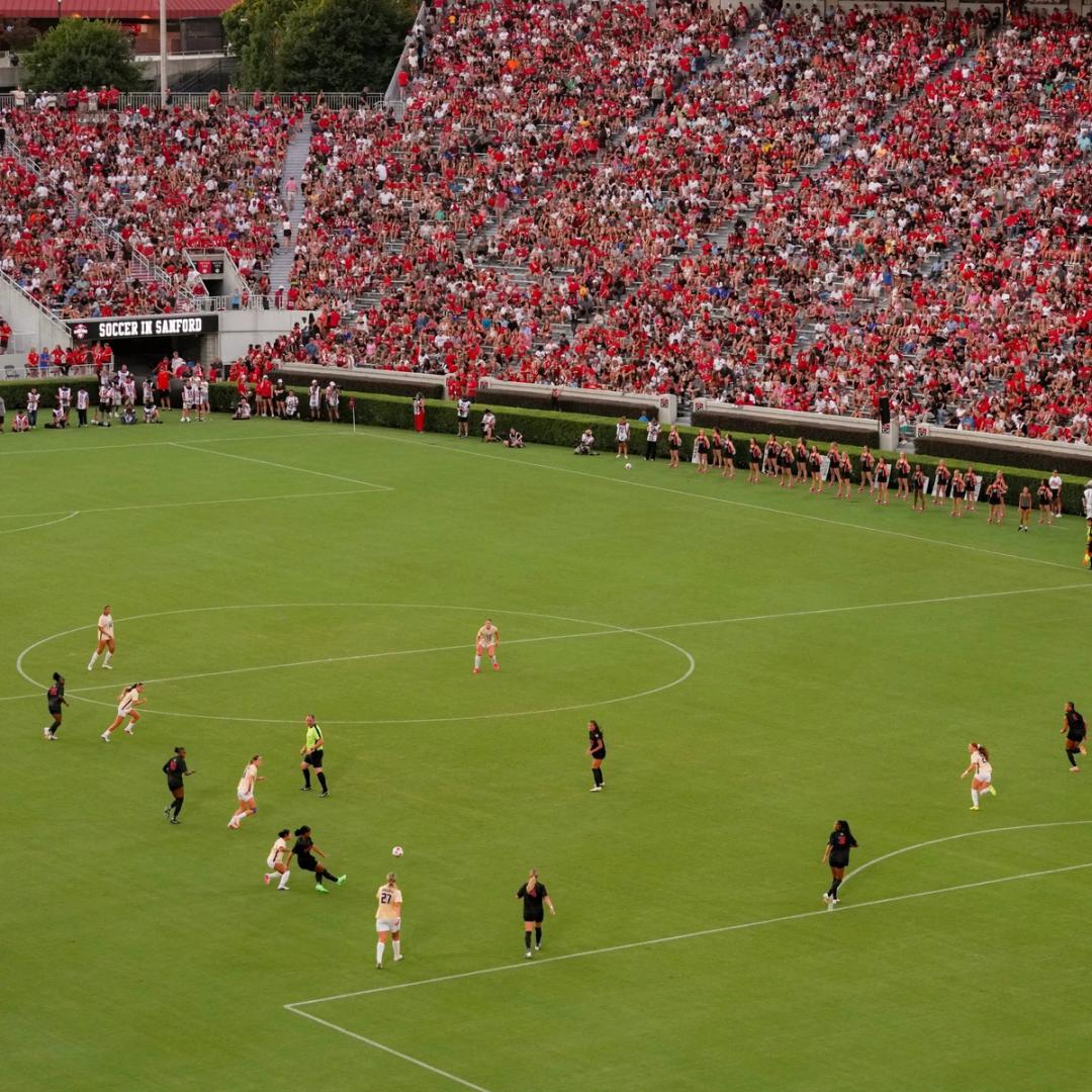 Georgia Soccer Sets NCAA Attendance Record on 30th Anniversary Celebration of USWNT 1996 Olympic Gold Medal