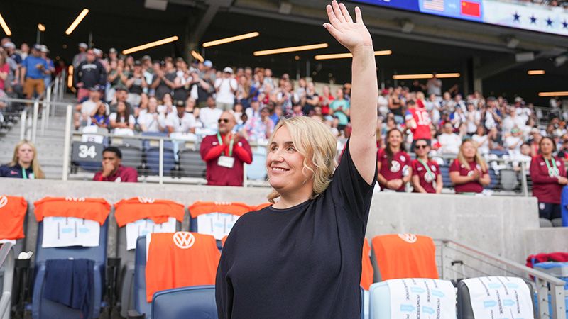 USWNT’s Emma Hayes Inducted into National Football Museum Hall of Fame