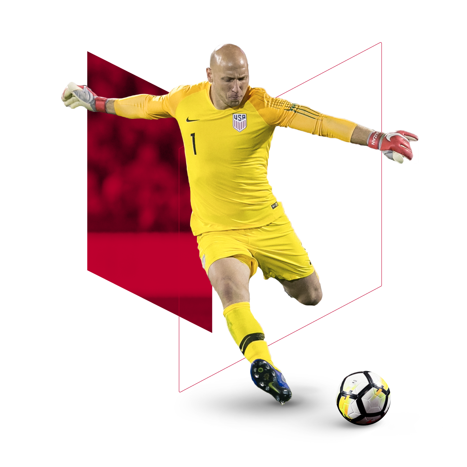 Photo of the soccer player