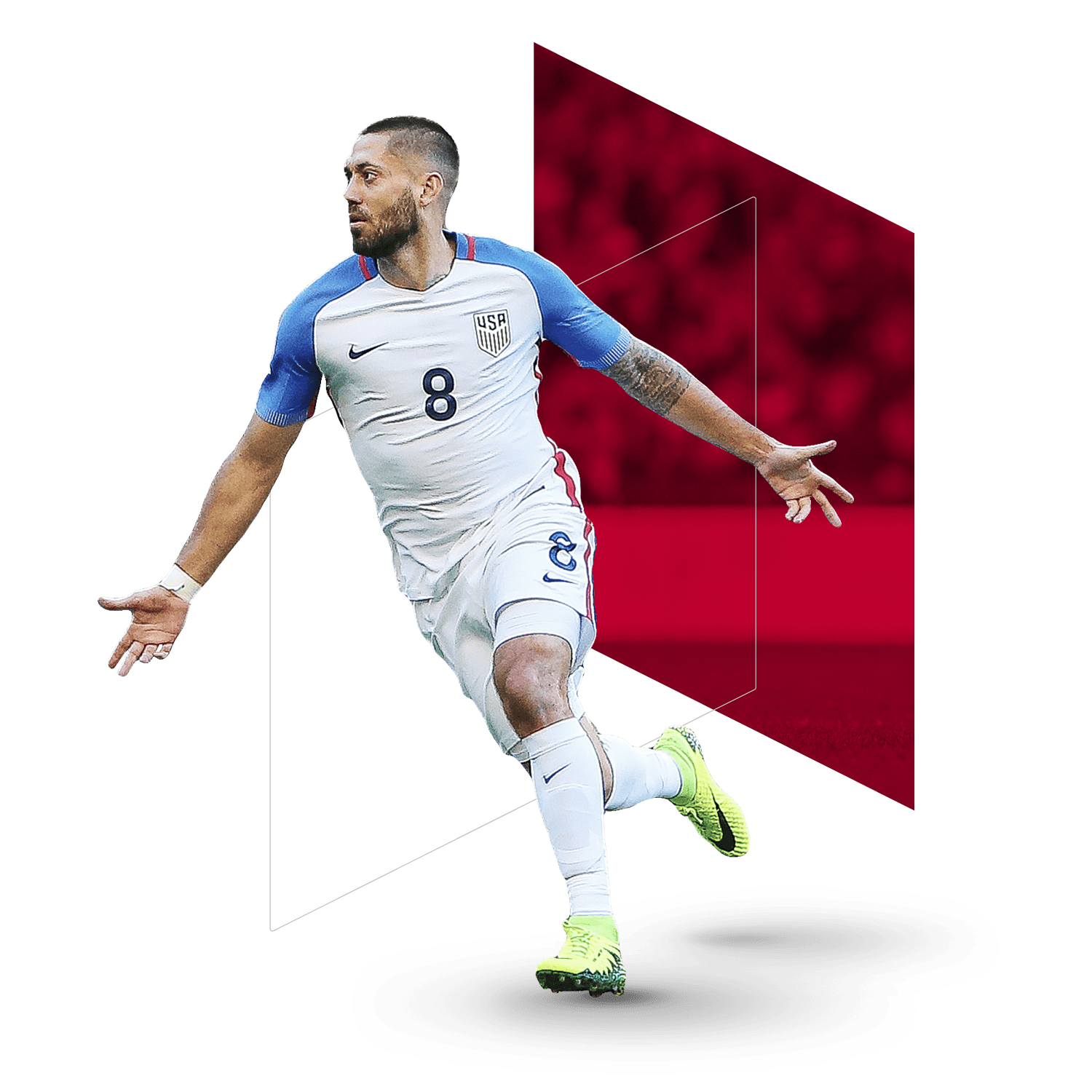 Photo of the soccer player