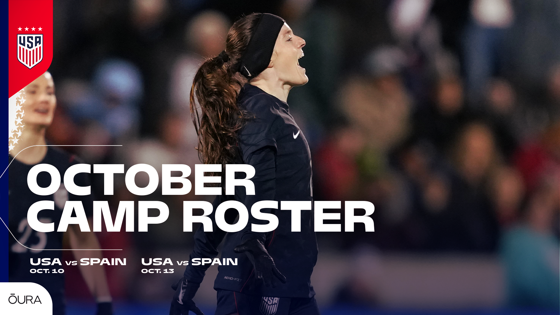 Hayes Names 26-Player USWNT Training Camp Roster for October Matches Against Spain in Washington, D.C. and Chester, Pa.
